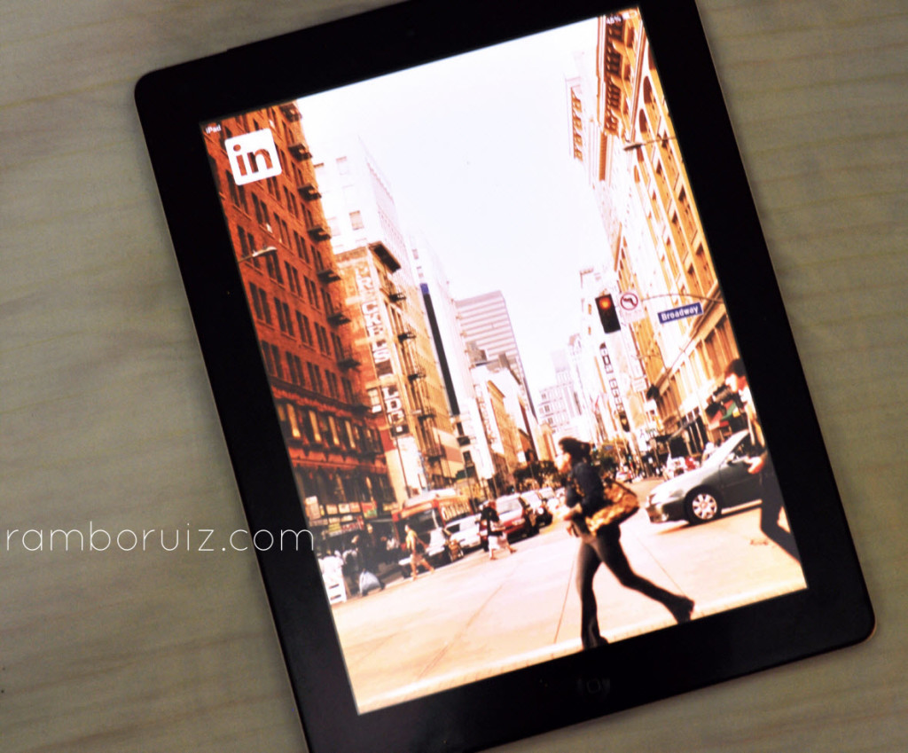 LinkedIn iPad App